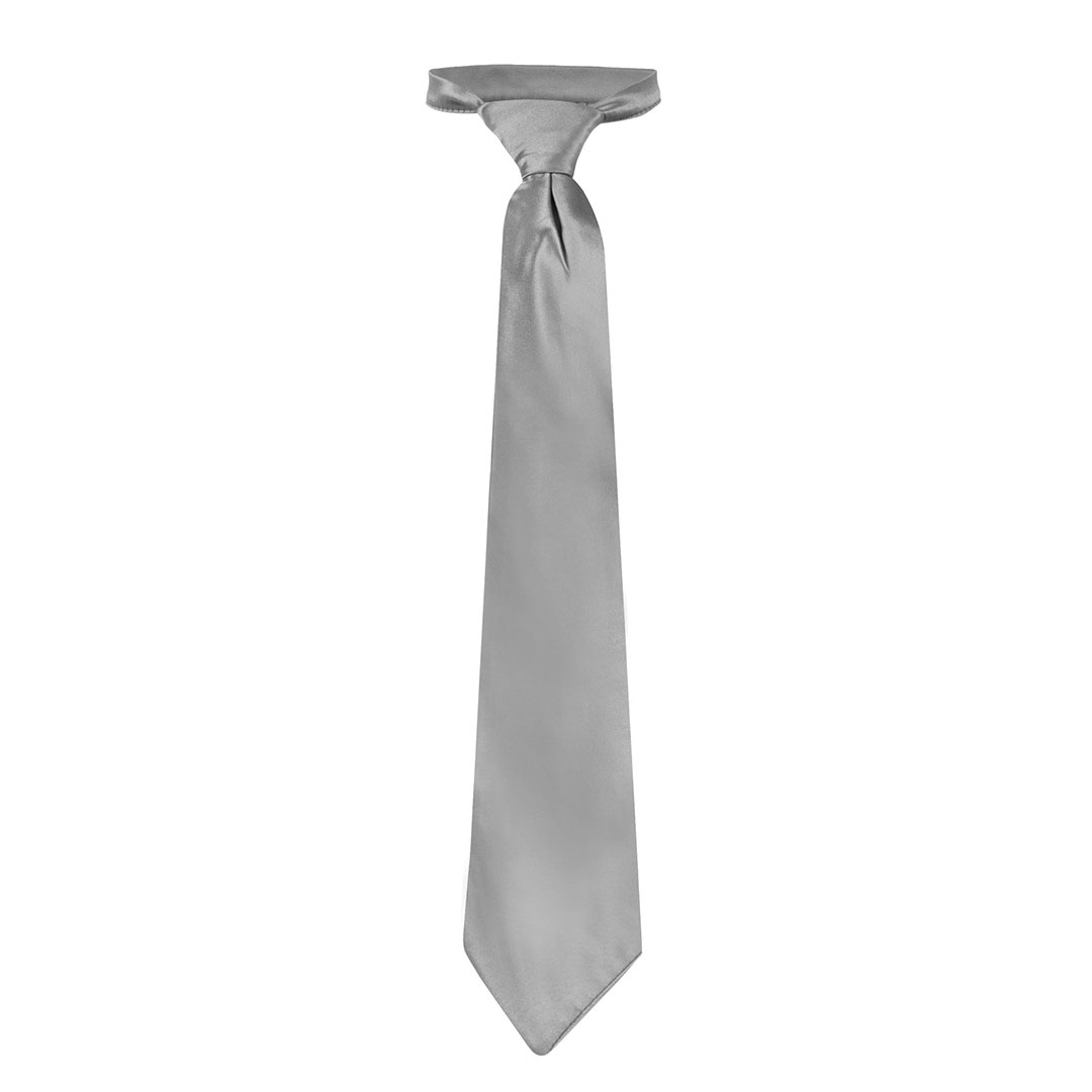 Corbata-plata