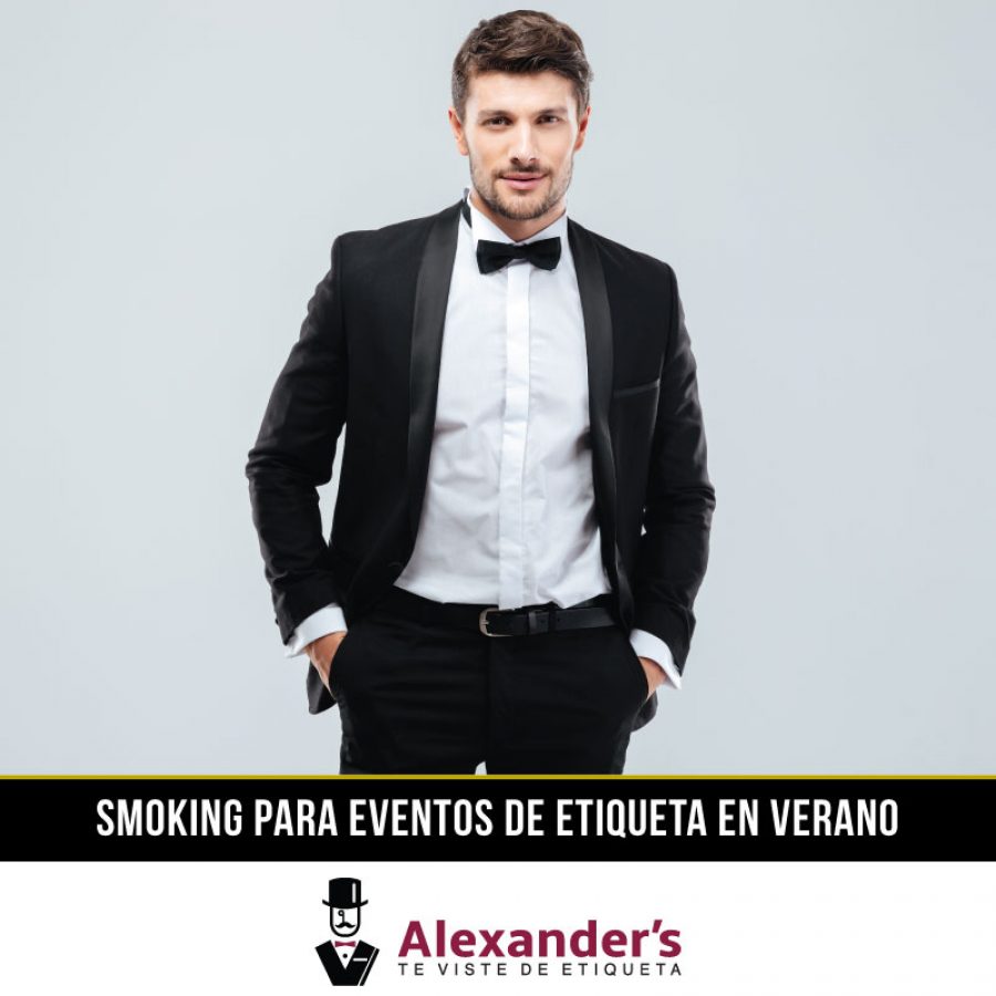 Smoking para eventos de etiqueta en primavera