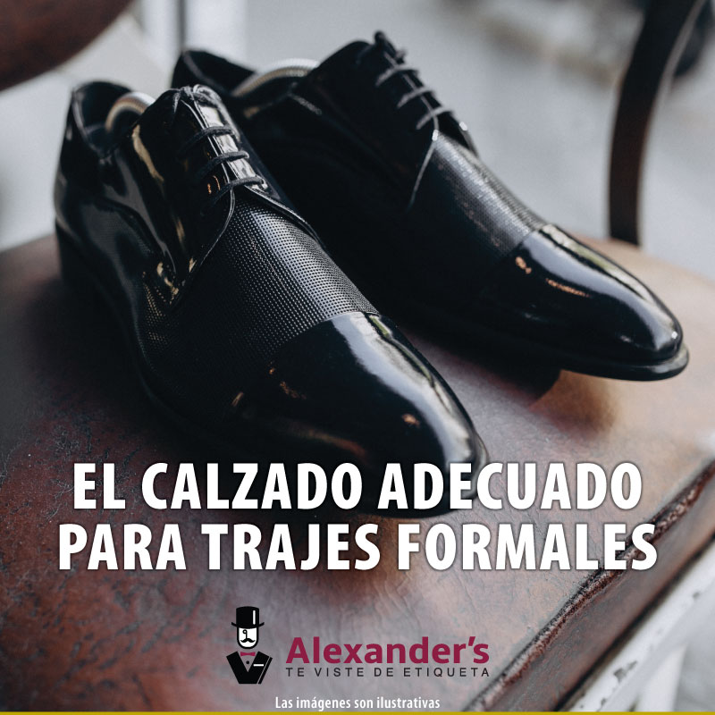 Cuál es el calzado adecuado para trajes formales y de etiqueta