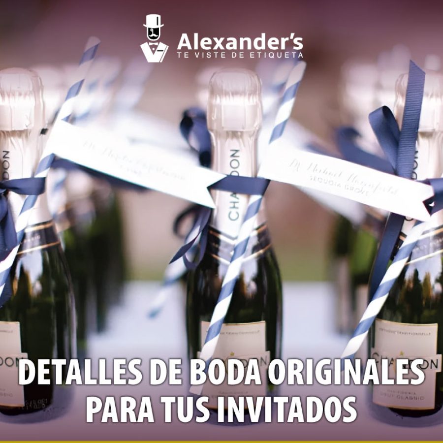 Detalles de boda originales para tus invitados