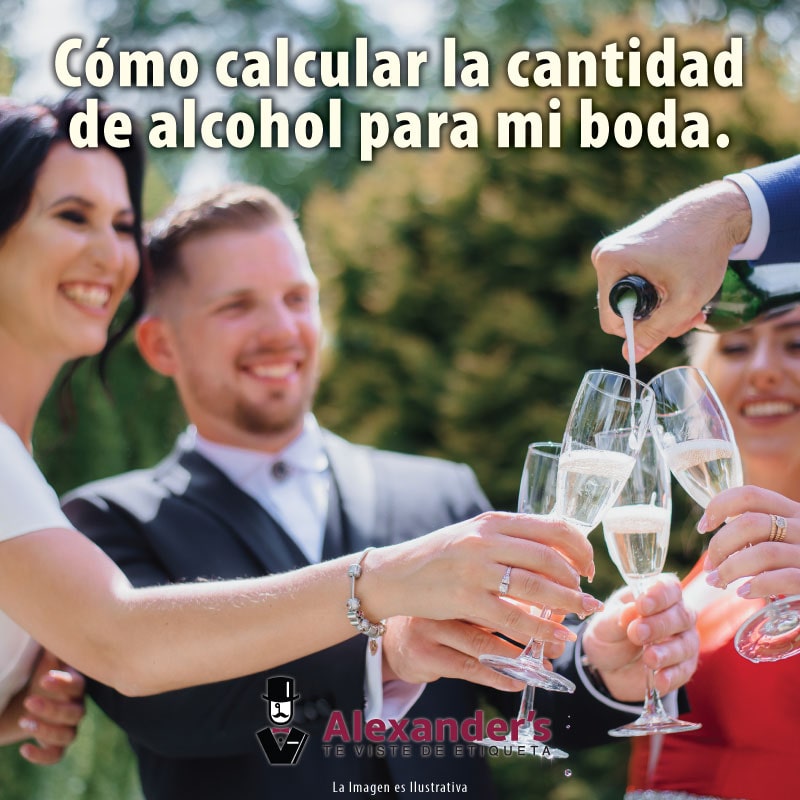 Cómo calcular la cantidad de alcohol para mi boda