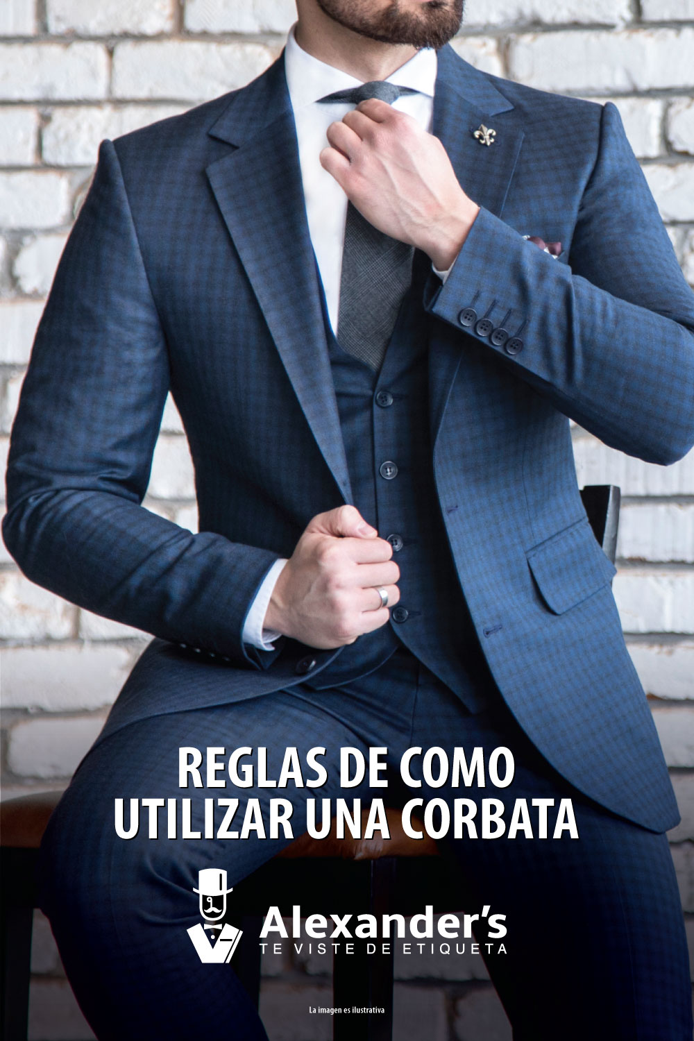 Reglas de cómo utilizar una corbata